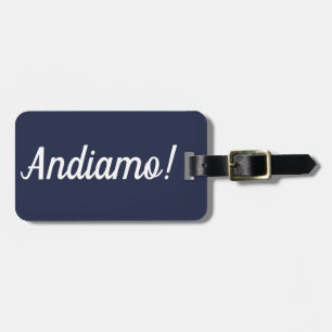 Para Maletas Etiqueta de equipaje de Andiamo