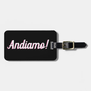 Para Maletas Etiqueta de equipaje de Andiamo
