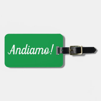 Para Maletas Etiqueta de equipaje de Andiamo