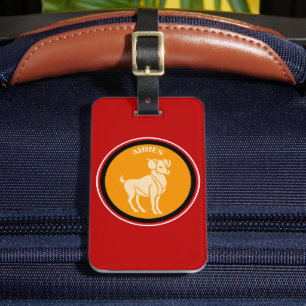 Para Maletas Etiqueta de equipaje de Aries