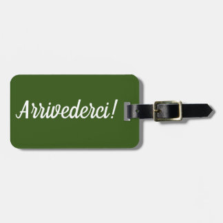 Para Maletas Etiqueta de equipaje de Arrivederci