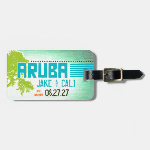 Para Maletas Etiqueta de equipaje de ARUBA