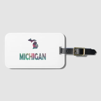 Para Maletas Etiqueta de equipaje de Aurora de Michigan
