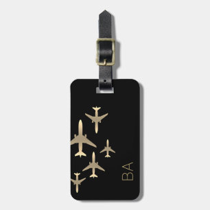 Para Maletas Etiqueta de equipaje de aviación personalizada