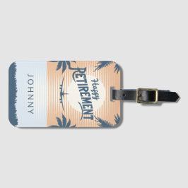 Para Maletas Etiqueta de equipaje de avión con retiro al atarde