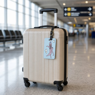 Para Maletas Etiqueta de equipaje de avión personalizable