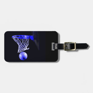 Para Maletas Etiqueta de equipaje de baloncesto