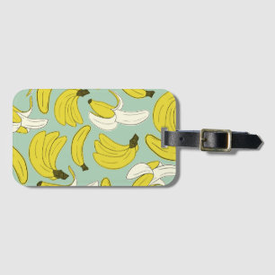 Para Maletas Etiqueta de equipaje de banana