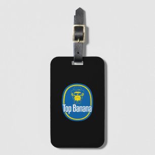 Para Maletas Etiqueta de equipaje de banana superior
