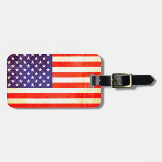 Para Maletas Etiqueta de equipaje de bandera de Estados Unidos 