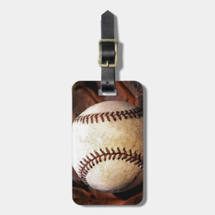 Para Maletas Etiqueta de equipaje de béisbol