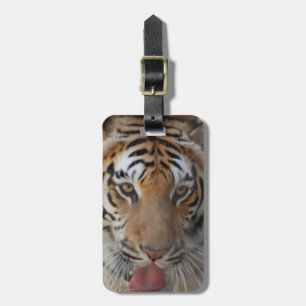 Para Maletas Etiqueta de equipaje de besos de tigre