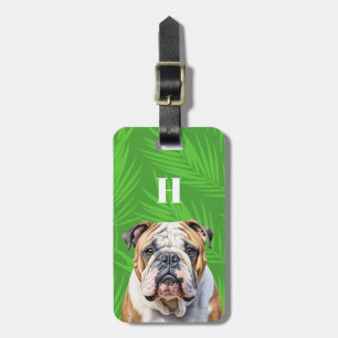 Para Maletas Etiqueta de equipaje de Bulldog en inglés