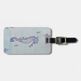 Para Maletas Etiqueta de equipaje de caballito de mar
