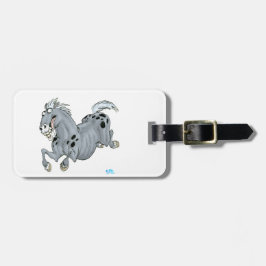 Para Maletas Etiqueta de equipaje de caballo de Personalizado l