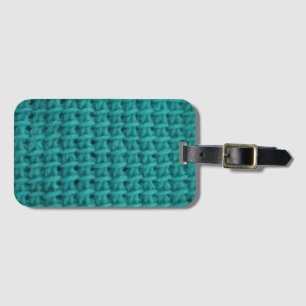 Para Maletas Etiqueta de equipaje de cadena de crochet tunecina