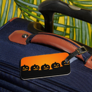 Para Maletas Etiqueta de equipaje de calabaza