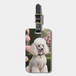 Para Maletas Etiqueta de equipaje de caniche