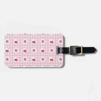 Para Maletas Etiqueta de equipaje de cerezo picnic