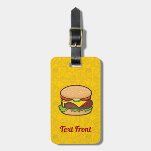 Para Maletas Etiqueta de equipaje de Cheeseburger