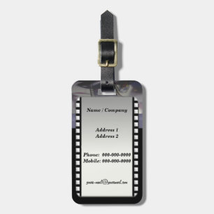 Para Maletas Etiqueta de equipaje de cineasta