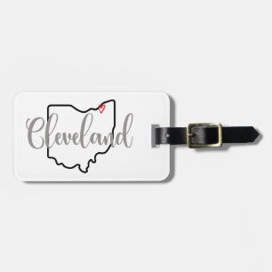 Para Maletas Etiqueta de equipaje de Cleveland Ohio