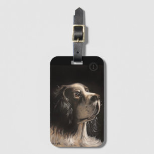 Para Maletas etiqueta de equipaje de cocker spaniel