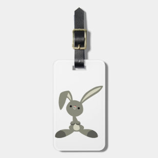 Para Maletas Etiqueta de equipaje de conejo Personalizado curio