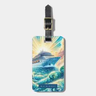 Para Maletas Etiqueta de equipaje de crucero