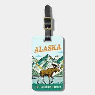 Para Maletas Etiqueta de equipaje de crucero por Alaska