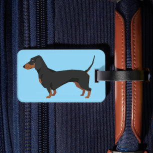 Para Maletas Etiqueta de equipaje de Dachshund