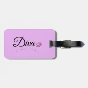 Para Maletas Etiqueta de equipaje de Diva