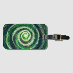 Para Maletas Etiqueta de equipaje de galaxia espiral