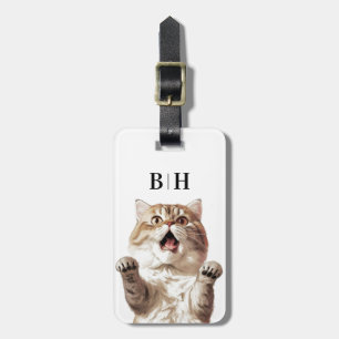 Para Maletas Etiqueta de Equipaje de Gato