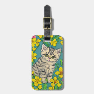Para Maletas Etiqueta de Equipaje de Gato