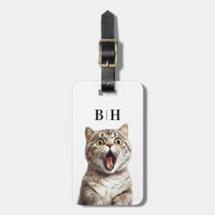 Para Maletas Etiqueta de Equipaje de Gato