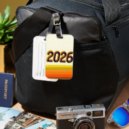 Para Maletas Etiqueta de equipaje de gira mundial de viaje de a