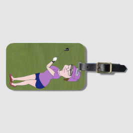 Para Maletas Etiqueta de equipaje de Golfer