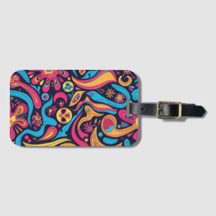 Para Maletas Etiqueta de equipaje de Hippie