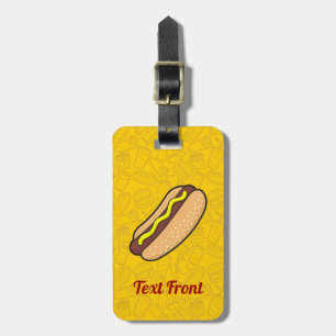 Para Maletas Etiqueta de equipaje de Hotdog