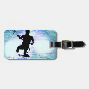 Para Maletas Etiqueta de equipaje de kitesurf