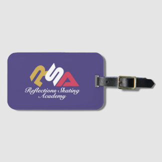 Para Maletas Etiqueta de equipaje de la Academia de Patinaje Re