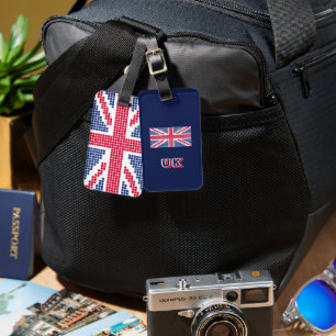 Para Maletas Etiqueta de equipaje de la bandera de Inglaterra
