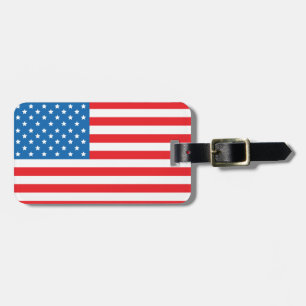 Para Maletas Etiqueta de equipaje de la bandera de los Estados 