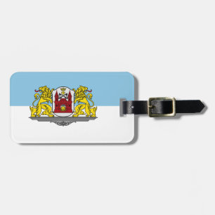 Para Maletas Etiqueta de equipaje de la bandera de Riga, Letoni