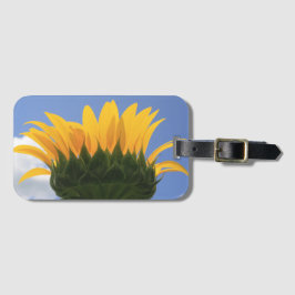 Para Maletas Etiqueta de equipaje de la corona de girasol