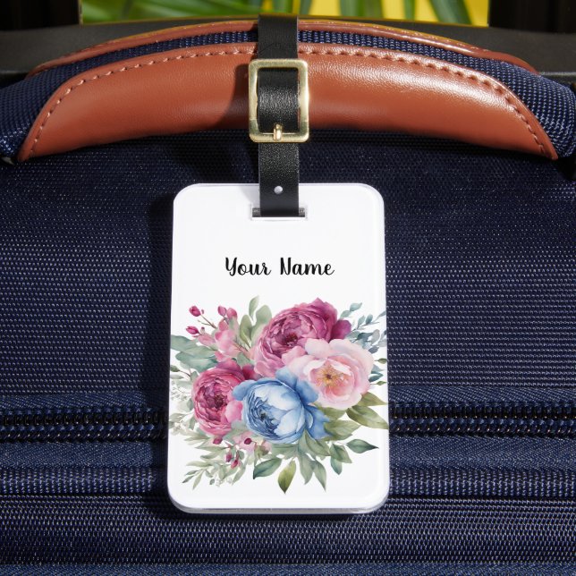 Para Maletas Etiqueta de equipaje de la etiqueta de equipaje (Anverso In situ 2)