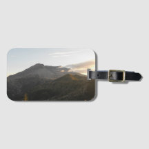 Etiqueta de equipaje de la foto del Monte St. Hele