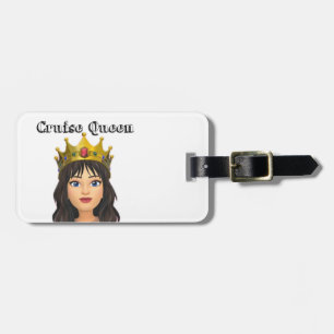Para Maletas Etiqueta de equipaje de la Reina de crucero