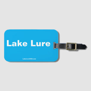 Para Maletas Etiqueta de equipaje de Lake Lure Azure